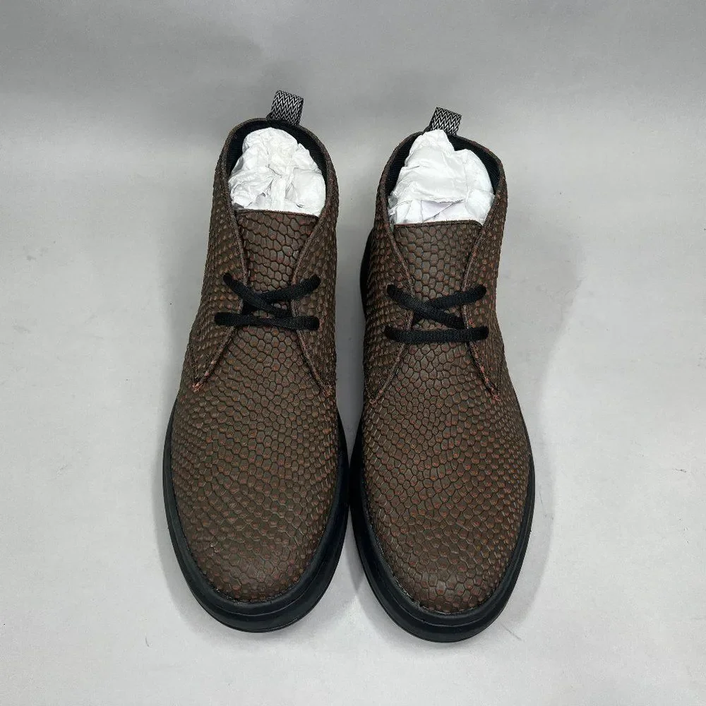 Stacy Adams Cai Chukka Boots Men's Size 7 Brown Leather Plain‎ Toe Casual Shoes